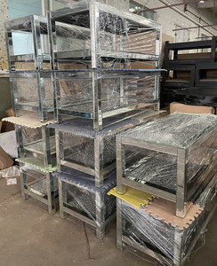Hot Selling Modern Event <strong>Mirrored</strong> Square Rectangle <strong>Coffee</strong> <strong>Table</strong> Center <strong>Table</strong> for Living Room Furniture - Product Image 5