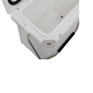 Convenience and Portability 20QT Thermal Food Grade Cooler <b>Box</b> with Letter Pattern for Solo <b>Camping</b> Fishing Hiking Ice <b>Storage</b> - Product Image 2