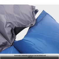 Lit gonflable d'extérieur, imperméable, résistant à l'humidité, portable, en tissu composite, matelas de plage pour pique-nique et camping
