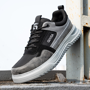 Botas de Trabajo Transpirables de Protección Industrial en Oferta, Zapatillas Deportivas Casuales con Puntera de Acero, Zapatos de Seguridad para Hombre - Product Image 3