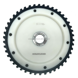 Roue d'étalonnage de diamant à noyau silencieux segmenté de qualité souper 12 "/14" 16 "roue de rainurage de diamant pour outils de marbre de Quartz de <span class=keywords><strong>granit</strong></span> - Product Image 1