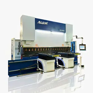 ADH 110 톤 4000 mm DA53T CNC 프레스 브레이크 유압 전기 유압 금속판 벤딩 머신