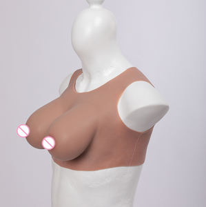 Siliconen Levensechte Crossdresser Vrouwelijke Cilicon Boobs Transgender Kleding Mannen Tot Vrouw Kunstmatige Siliconen Borstvormen Vest - Product Image 2
