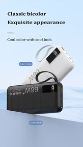 NULIKE <span class=keywords><strong>Power</strong></span> <span class=keywords><strong>Bank</strong></span> <span class=keywords><strong>30000mAh</strong></span> Cargador Portatil Avec Câbles Chargeur Portable Pour iphone <span class=keywords><strong>Samsung</strong></span> Powerbank <span class=keywords><strong>30000mah</strong></span> - Product Image 4