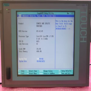 1個の新品純正6av7892-0bh30-1ac0 PC HMI IPC677C 15インチタッチI7 2.53GHz PLC産業オートメーション - Product Image 2