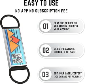 Logotipo personalizado Anti-Lost QR Code <span class=keywords><strong>Pet</strong></span> Dog ID Tag Tag Silicone moda com gravura personalizada <span class=keywords><strong>GPS</strong></span> e animal padrão