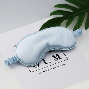 โรงงานมาส์กตาผ้าฝ้ายแฮนด์เมดคุณภาพสูงทํามาส์กตาเดินทางระบายอากาศได้เรียบพร้อมสายรัดสําหรับการนอนหลับอุปทาน OEM - Product Image 3