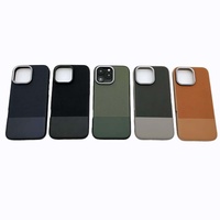 Étui en cuir personnalisé de conception de marque de distributeur personnalisée pour accessoire de téléphone portable iPhone 14 Pro Max
