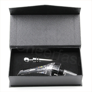 Aireador de botellas de <span class=keywords><strong>vino</strong></span> instantáneo, artículo personalizado, juego de regalo para boquilla y abridor, vertedor y aireador de <span class=keywords><strong>vino</strong></span> de plástico - Product Image 6