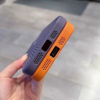 Coque de téléphone magnétique en PC alvéolé dissipant la chaleur, compatible iPhone 17, élégante et antichute