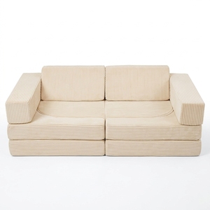 Ensemble de canapés modulaires pour enfants, 10 pièces, sur mesure, en mousse, pour le jeu des tout-petits, pour le salon, meubles pour enfants, vente en gros OEM - Product Image 4