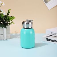 Bouteilles isothermes personnalisées avec logo, thermos portables, bouteille d'eau anti-fuite, mini thermos en acier inoxydable