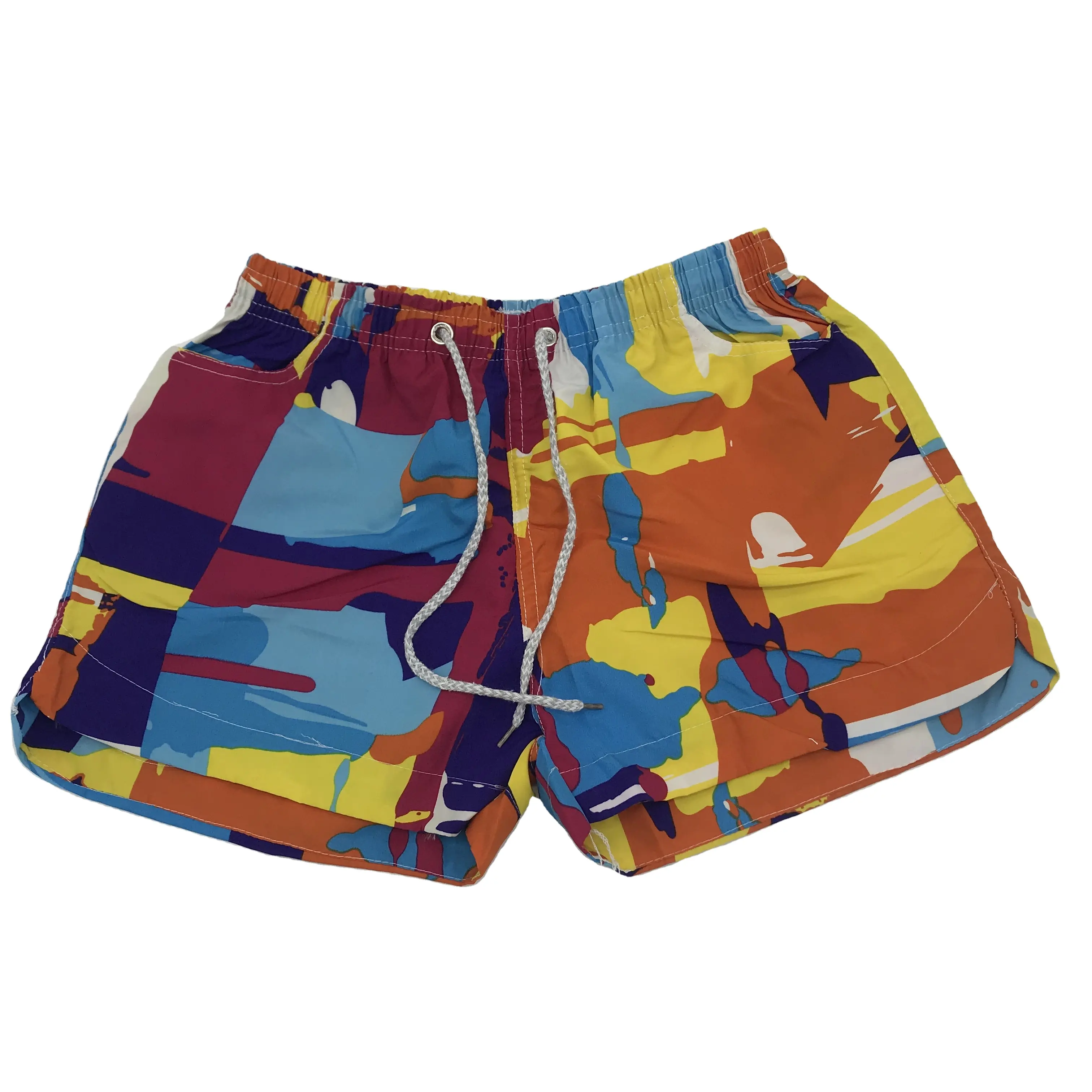 Women's beach shorts with drawstring summer luxury quality shorts for women full print graphic custom shorts
