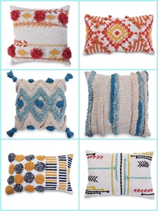 Funda de Almohada Bordada de Algodón Personalizable, Hecha a Mano, Ecológica, de 14 x 20, al Mejor Precio al por Mayor - Product Image 2