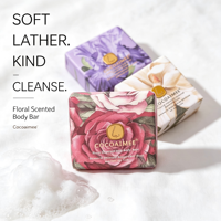 Savon de Marseille Parfumé à la Fleur, Savon Parfumé Emballé, Cadeaux pour Invités de Mariage, Savon Naturel pour le Bain et le Corps