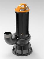 Pompa Limbah Baja Tahan Karat WQ Submersible, Pompa Lumpur Anti Penyumbatan untuk Pengerukan Pasir, Tahan Korosi untuk Air Limbah Industri