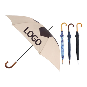 Paraguas Rectos Resistentes al Viento al por Mayor, Paraguas Grandes con Estructura de Fibra de Vidrio para Viajes al Aire Libre, Regalo Empresarial - Product Image 2