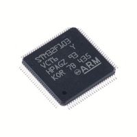 Nuevo MCU Original de 32 bits, 72 MHz, 80 E/S, 2V a 3.6V, LQFP-100, STM32F103VCT6TR, Chip MCU STM32F103VCT6