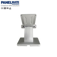 Support de bureau VESA personnalisé durable en alliage d'aluminium et de magnésium Panneau d'affichage industriel Bras de moniteur PC Support de moniteur en stock