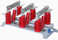 Sectionneur-interrupteur haute tension intérieur GN19-12 10kV triphasé 630A 1250A avec mécanisme CS6 compatible KYN28