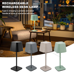 Modern Adjustable LED <strong>Table</strong> <strong>Lamp</strong> <strong>Touch</strong> Control Warm White Light Rechargeable Battery Cordless for Bedroom Dining Coffee <strong>Tables</strong> - Product Image 2