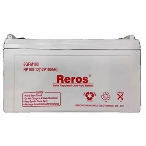Reros Valve Regulated Lead Acid <b>Battery</b> 12V 100Ah <b>UPS</b> Power Backup - Product Image 1