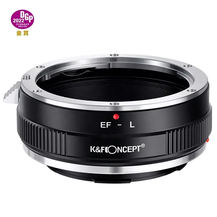 K & F קונספט גבוהה דיוק עדשת הר מתאם טבעת עבור Canon EF עדשה ליקה L מצלמה גוף