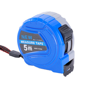 New Measure Tape 5m Steel Blade Automatic Return Push Button Lock Durable For Engineering Measurement - Product Image 2