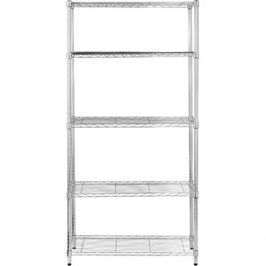 Chất Lượng Cao Di Chuyển Có Thể Tháo Rời 5 Lớp Kim Loại Kệ Đơn Vị Nhiệm Vụ Nặng Nề Nhà Để Xe Lưu Trữ Giá Với Bánh Xe Cho Nhà Phòng Khách - Product Image 1