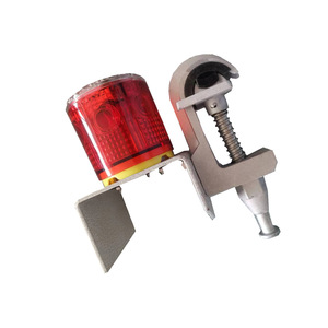 Feu de signalisation solaire CHDL DL-S6213 Rouge 3.7V Dispositif anti-collision pour ligne haute tension - Product Image 2
