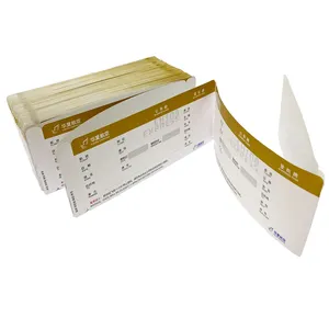 Hot Selling China Supply 210gsm Thermisch Papier Luchtvaartmaatschappij Instapkaart Goedkope Reizen Ticket Vlucht Air Ticket