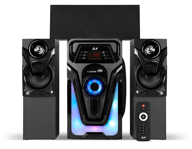 Professional 3.1 Home Theater System Multi-Functional Multimedia Speakers Audio Music USB Function Remote Computer Use