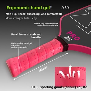 Raquette de pickleball en mousse Ben Johns, pickleball J6CR 16 mm en fibre de carbone J2CR avec cristal bleu Q2 Boomstick <span class=keywords><strong>Selkirk</strong></span> 5 - Product Image 3