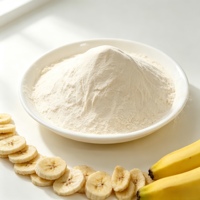 Poudre de jus de banane instantanée de haute qualité pour les smoothies, les boissons et les shakes