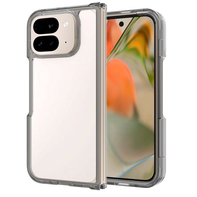 2mm Clear Back Cover for Google Pixel 10 Pro Fold Scratch Resistant Shockproof Protective Flip Cell Phone Cases