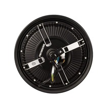 Kits de conversion électriques pour moto électrique, moteur DC sans balais 72V 3000W, double axe, étanche IP67, 16''/12''