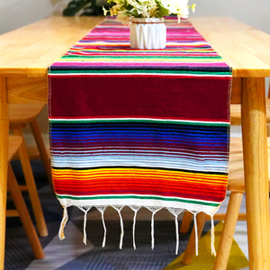 <span class=keywords><strong>Camino</strong></span> <span class=keywords><strong>de</strong></span> <span class=keywords><strong>mesa</strong></span> Jacquard Serape <span class=keywords><strong>mexicano</strong></span> <span class=keywords><strong>estilo</strong></span> tejido bordado para fiesta boda picnics al aire libre cumpleaños <span class=keywords><strong>camino</strong></span> <span class=keywords><strong>de</strong></span> <span class=keywords><strong>mesa</strong></span> colorido - Product Image 3