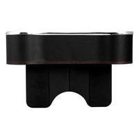Boîte de rangement en cuir pour voiture, organiseur d'espace entre les sièges, console centrale, bac de rangement multifonctionnel pour petits objets, fabriqué à Guangzhou