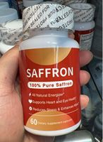 Services Personnalisés – Capsules de Safran Pur Végétalien – 60 Capsules – Énergisant Herbal Entièrement Naturel – Favorise la Santé Cardiaque et Oculaire