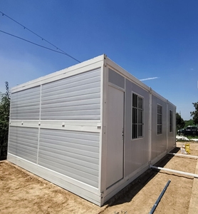 <span class=keywords><strong>Casa</strong></span> Container Pieghevole Piegatura Rapida Prefabbricata Flat Pack 20ft 40ft Case Modulari Portatili Piegabili Abitazioni Campi - Product Image 5