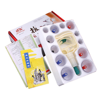 Ensemble de ventouses sous vide traditionnelles chinoises Jinkang avec 12 tasses ensemble de ventouses pour la thérapie quotidienne