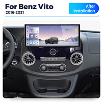 MEKEDE Android 8core 7870 12 + 256GB écran de 12.3 pouces autoradio lecteur multimédia automatique pour Benz Vito 2016-2021