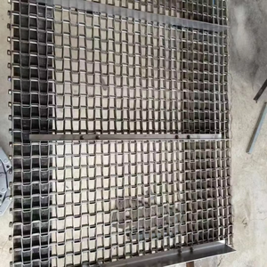<span class=keywords><strong>2025</strong></span> popüler büyük duvar Metal petek taşıyıcı bantlar yassı paslanmaz çelik örgü tel - Product Image 4