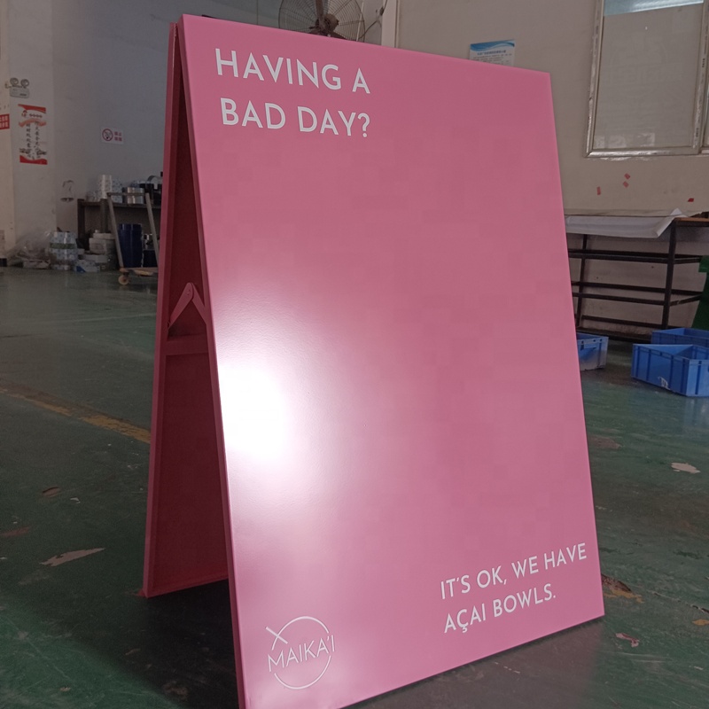 floor standing advertising display