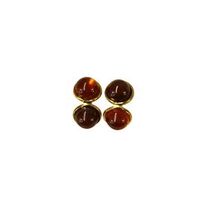 Pendientes de Moda con Cristales, Acero Inoxidable 316L, Baño de Oro PVD, Resistentes y Sostenibles - Product Image 1