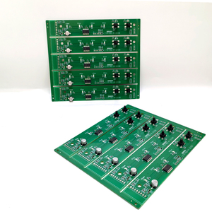 Placa de Circuito Impreso PCB Ensamblada SMT Personalizada, Placa de Circuito Impreso con Máscara de Soldadura Verde y Componentes Soldados - Product Image 1
