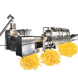 Machine industrielle automatique de fabrication de macaronis/machine de fabrication de nouilles spaghetti/fabricant de ligne de production de pâtes