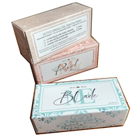 Boîte en papier pliable personnalisée avec logo privé, vente en gros à bas prix, pour gloss à lèvres, bijoux, cadeaux, aliments, emballage transparent