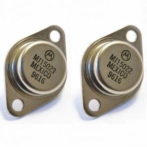 Transistor d'origine Honclay <span class=keywords><strong>MJ15023</strong></span> TRANS PNP 200V 16A TO-204 Transistor <span class=keywords><strong>MJ15023</strong></span> - Product Image 1