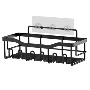 Stainless Steel Bathroom <strong>Caddy</strong> SUS 304 Washroom <strong>Hanger</strong> Storage Rack 6pcs <strong>Shower</strong> Shelves - Product Image 3